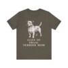 Glen of Imaal Terrier Mom Shirt, Vintage Dog Sketch Tee, Dog Mom Gift
