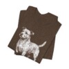 Glen of Imaal Terrier Mom Shirt, Vintage Dog Sketch Tee, Dog Mom Gift