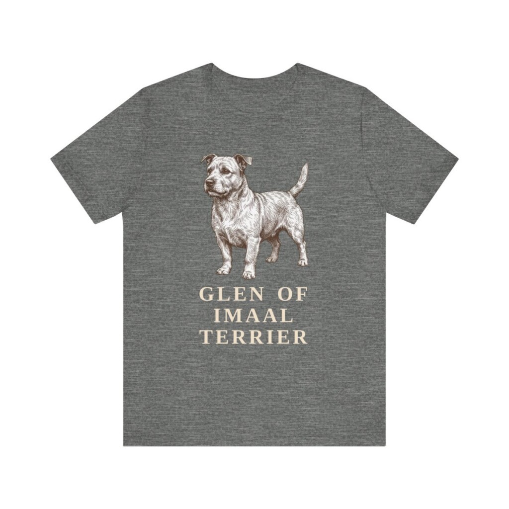 Glen of Imaal Terrier Lover Shirt, Vintage Dog Sketch Tee, Dog Lover Gift
