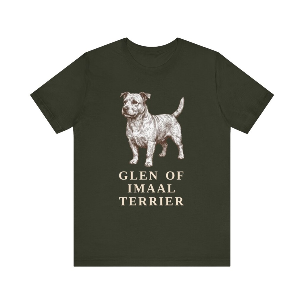 Glen of Imaal Terrier Lover Shirt, Vintage Dog Sketch Tee, Dog Lover Gift