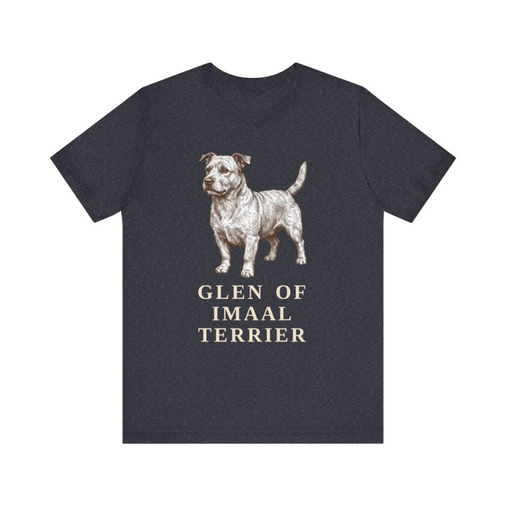 Glen of Imaal Terrier Lover Shirt, Vintage Dog Sketch Tee, Dog Lover Gift