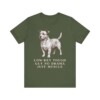 Glen of Imaal Terrier Humor Shirt, Vintage Dog Sketch Tee, Dog Humor Gift