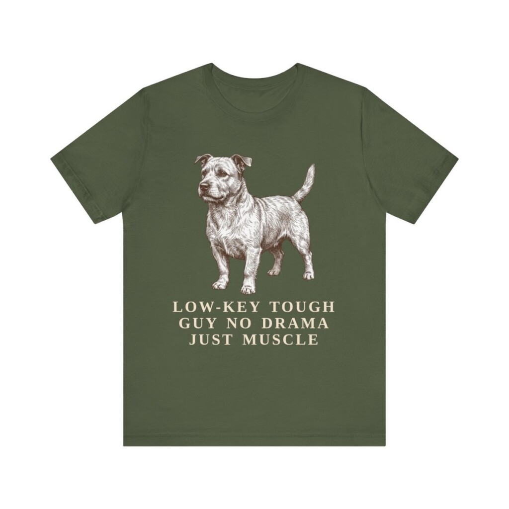 Glen of Imaal Terrier Humor Shirt, Vintage Dog Sketch Tee, Dog Humor Gift
