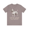 Glen of Imaal Terrier Humor Shirt, Vintage Dog Sketch Tee, Dog Humor Gift