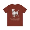 Glen of Imaal Terrier Humor Shirt, Vintage Dog Sketch Tee, Dog Humor Gift