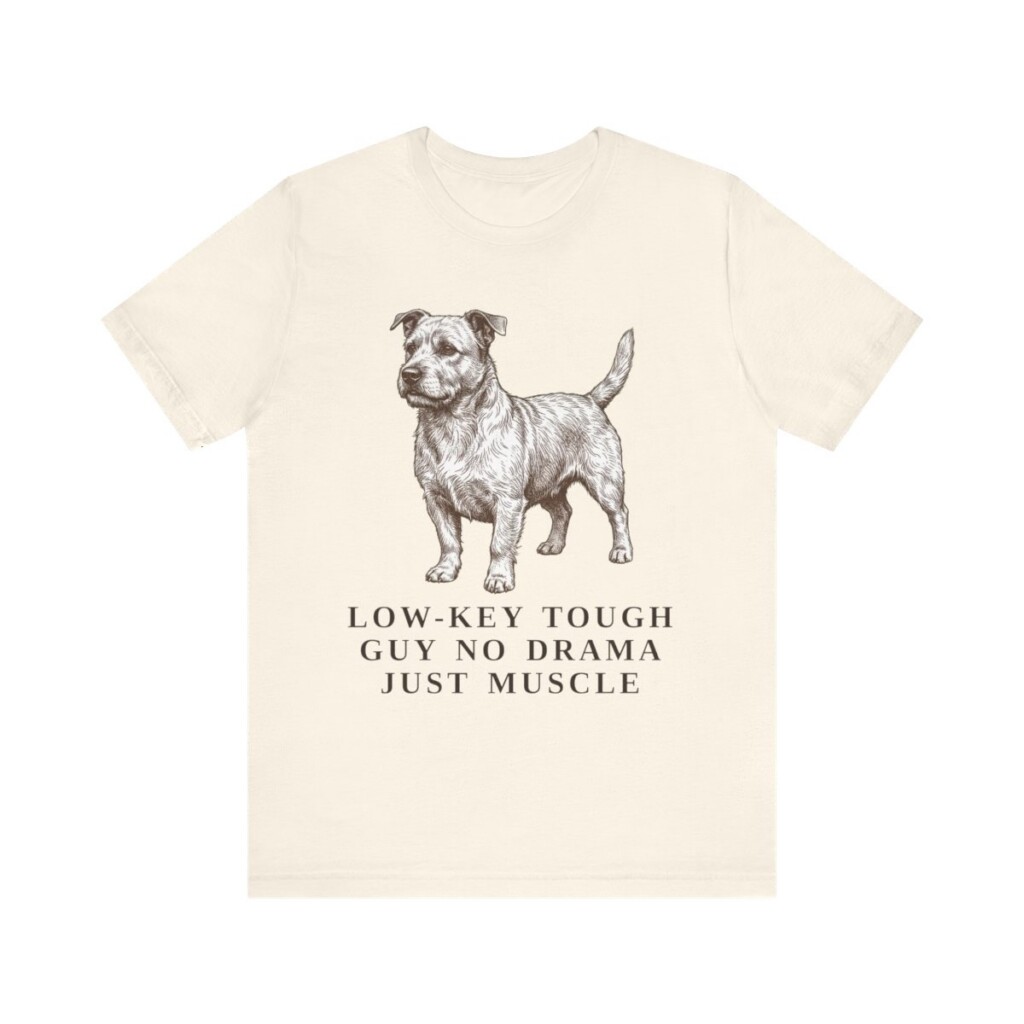 Glen of Imaal Terrier Humor Shirt, Vintage Dog Sketch Tee, Dog Humor Gift