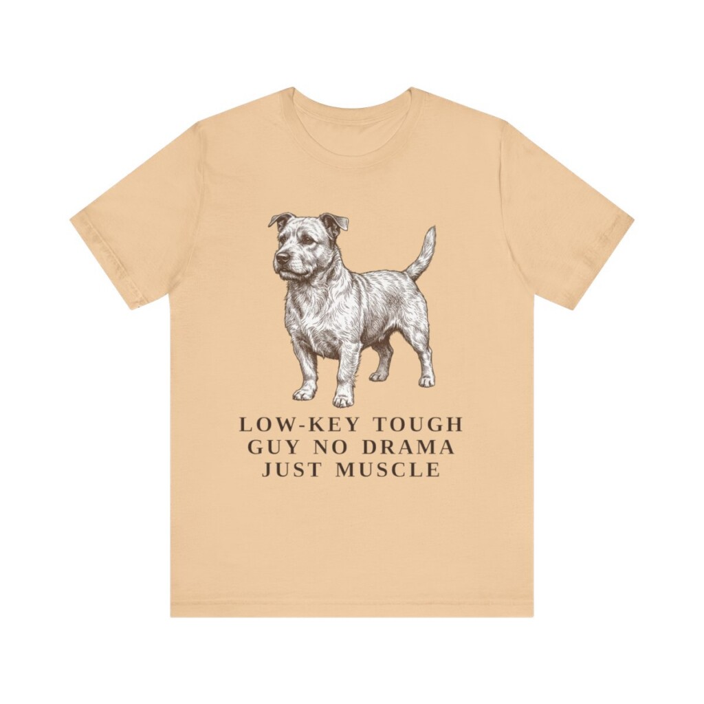Glen of Imaal Terrier Humor Shirt, Vintage Dog Sketch Tee, Dog Humor Gift