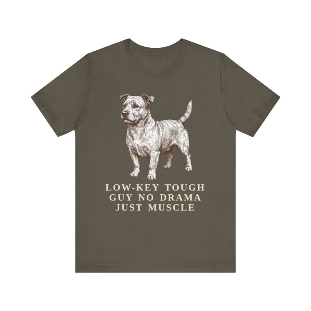 Glen of Imaal Terrier Humor Shirt, Vintage Dog Sketch Tee, Dog Humor Gift