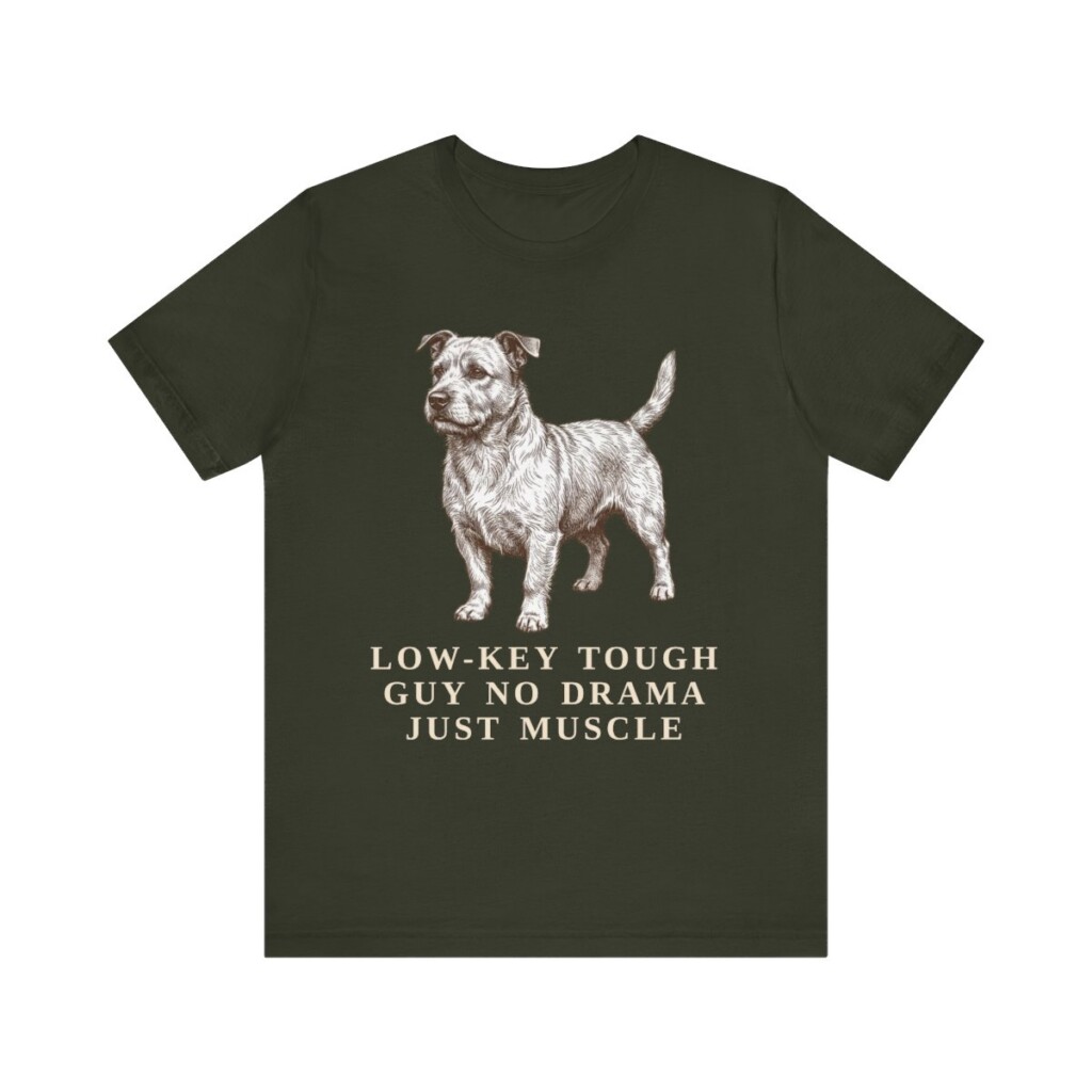 Glen of Imaal Terrier Humor Shirt, Vintage Dog Sketch Tee, Dog Humor Gift