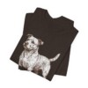 Glen of Imaal Terrier Humor Shirt, Vintage Dog Sketch Tee, Dog Humor Gift