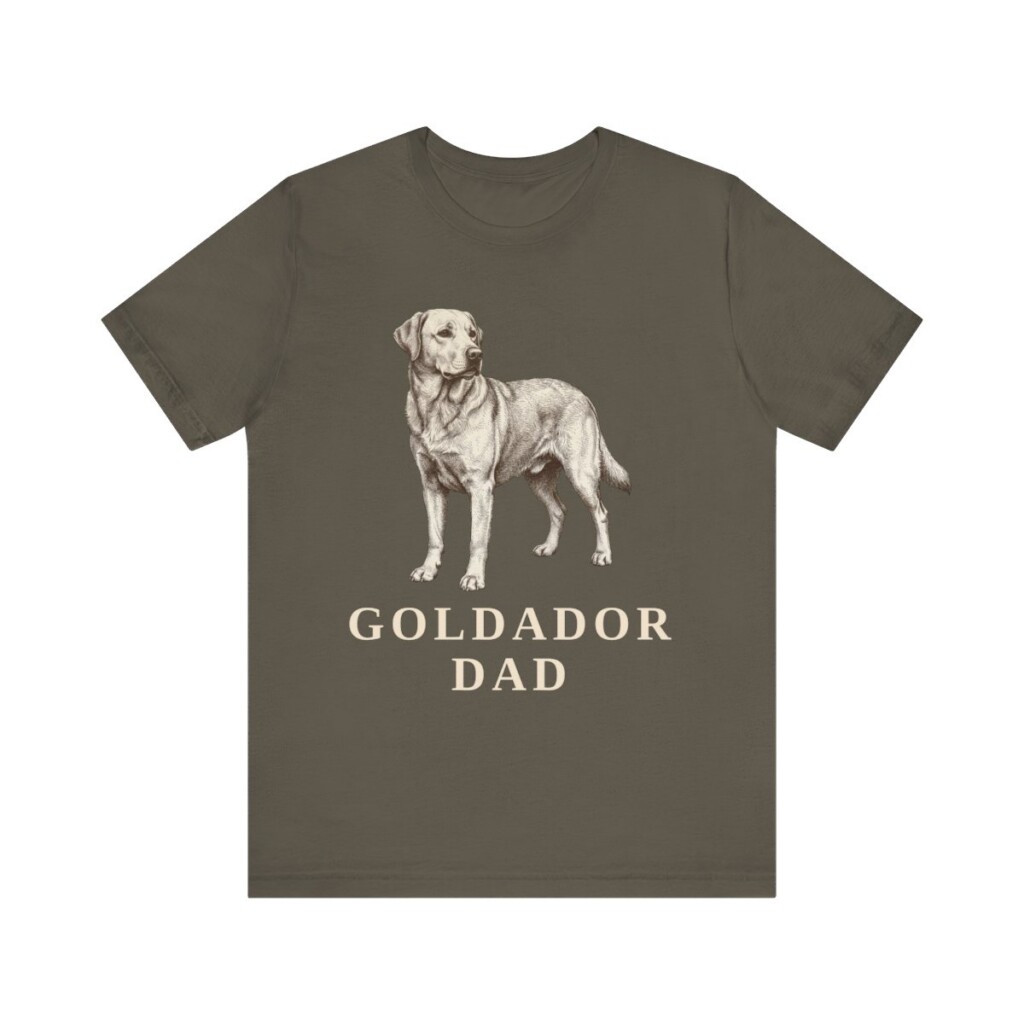 Goldador Dad Shirt, Vintage Dog Sketch Tee, Dog Dad Gift Goldador Dad Shirt, Vintage Dog Sketch Tee, Dog Dad Gift