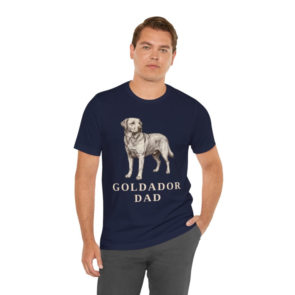 Goldador Dad Shirt, Vintage Dog Sketch Tee, Dog Dad Gift Goldador Dad Shirt, Vintage Dog Sketch Tee, Dog Dad Gift
