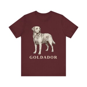 Goldador Lover Shirt, Vintage Dog Sketch Tee, Dog Lover Gift