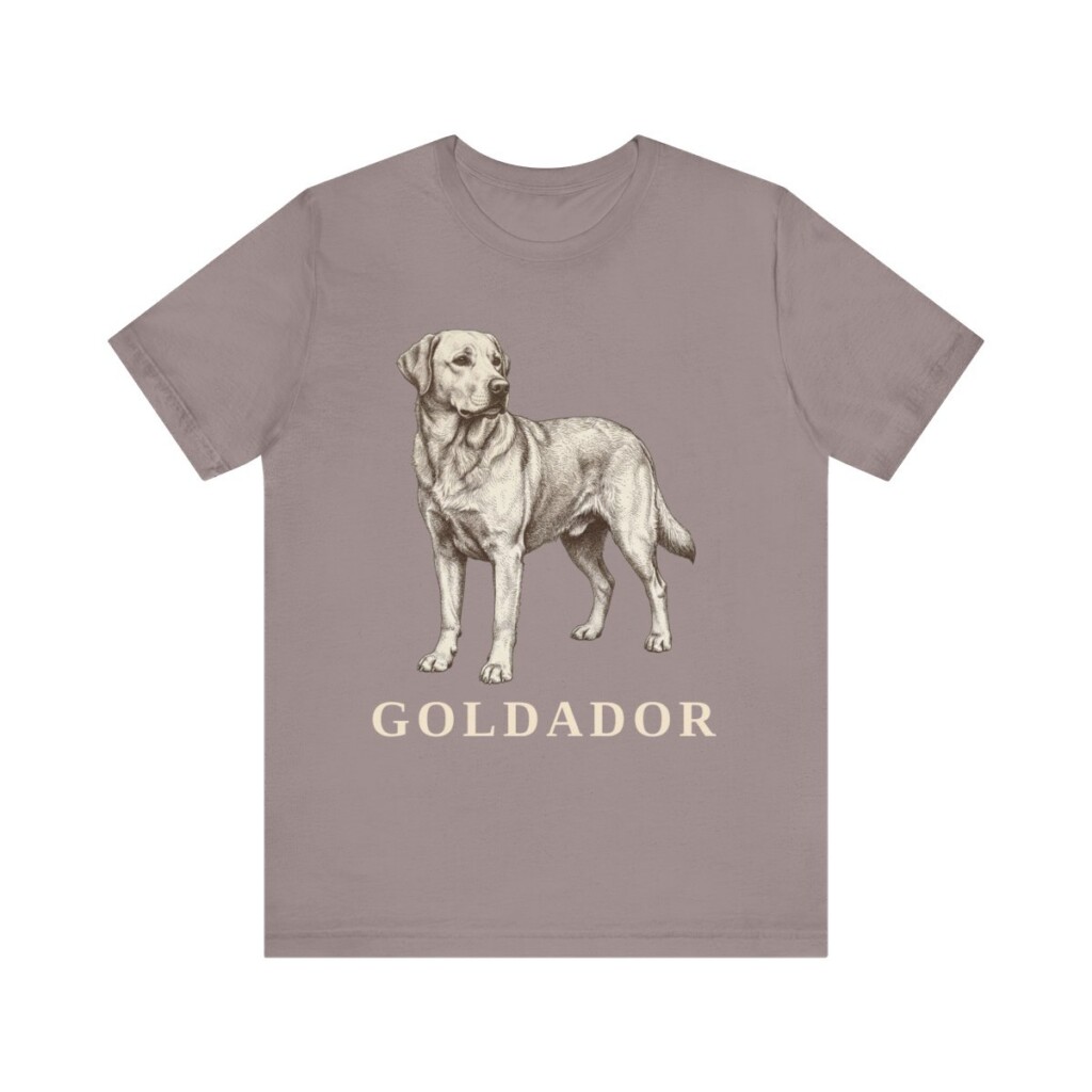 Goldador Lover Shirt, Vintage Dog Sketch Tee, Dog Lover Gift