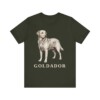 Goldador Lover Shirt, Vintage Dog Sketch Tee, Dog Lover Gift