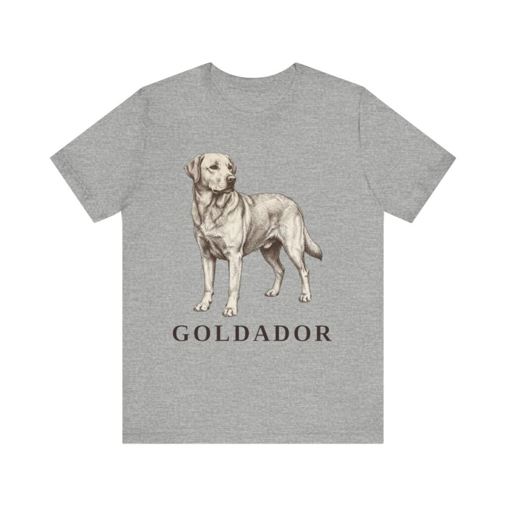 Goldador Lover Shirt, Vintage Dog Sketch Tee, Dog Lover Gift