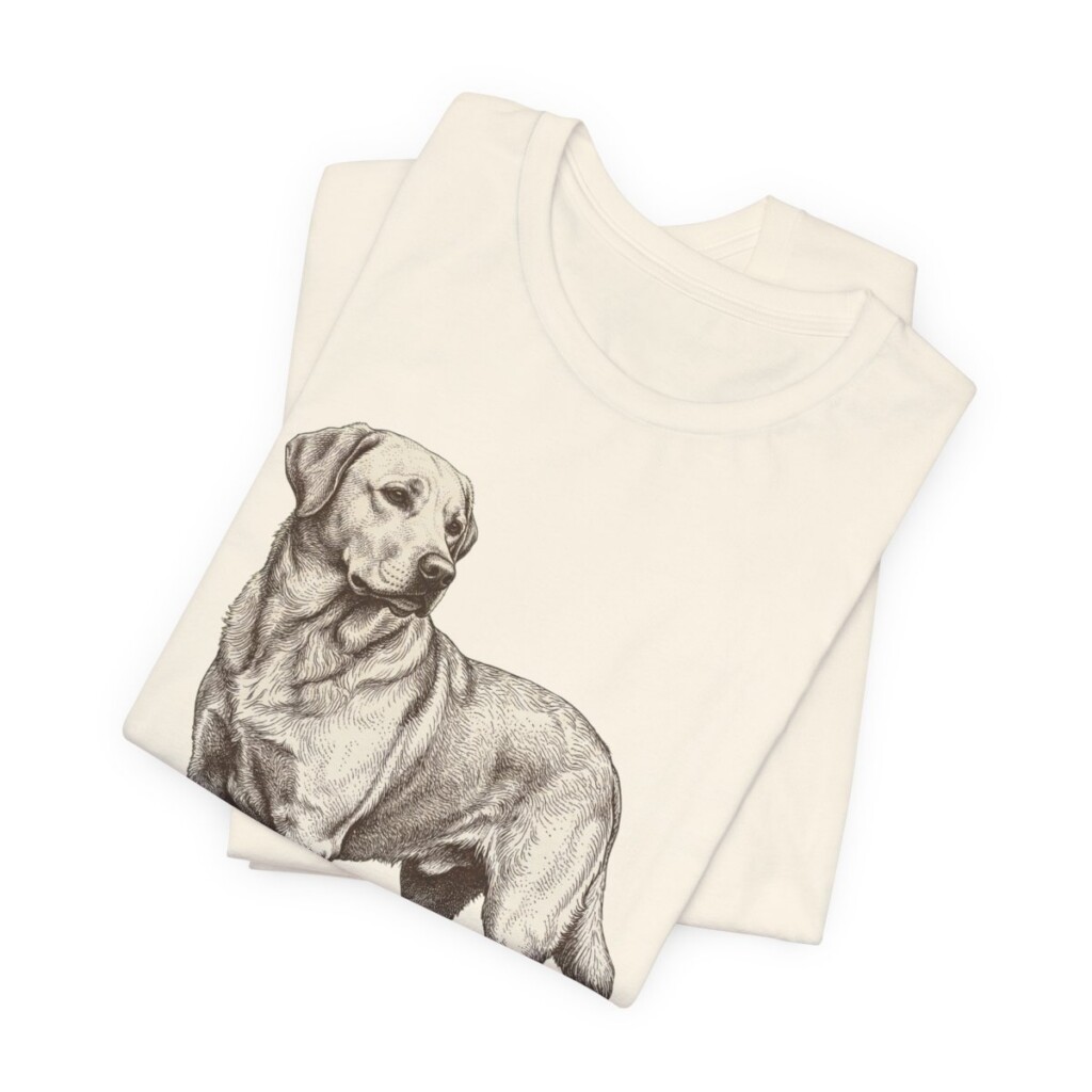 Goldador Lover Shirt, Vintage Dog Sketch Tee, Dog Lover Gift