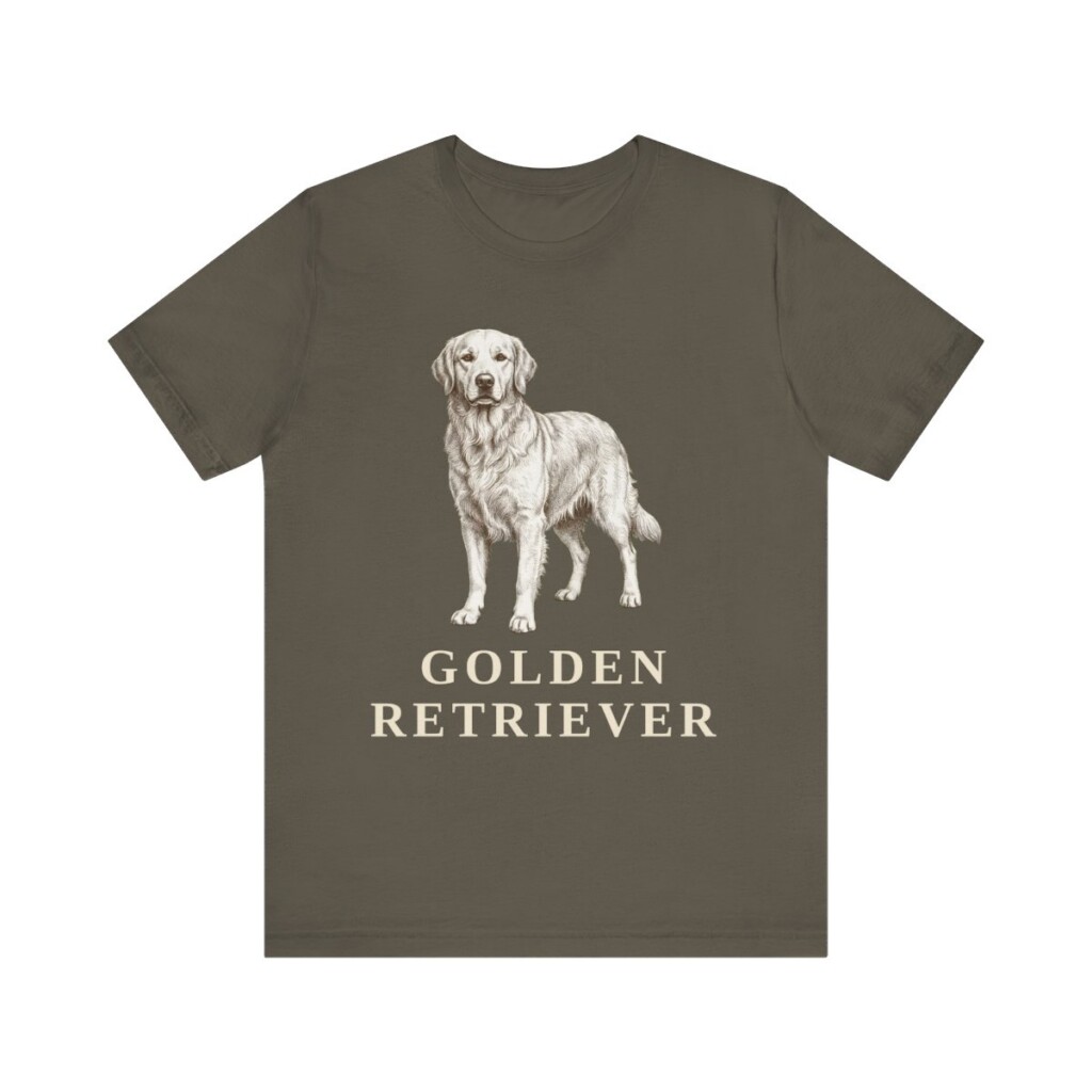 Golden Retriever Lover Shirt, Vintage Dog Sketch Tee, Dog Lover Gift Golden Retriever Lover Shirt, Vintage Dog Sketch Tee, Dog Lover Gift