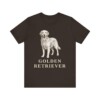 Golden Retriever Lover Shirt, Vintage Dog Sketch Tee, Dog Lover Gift Golden Retriever Lover Shirt, Vintage Dog Sketch Tee, Dog Lover Gift