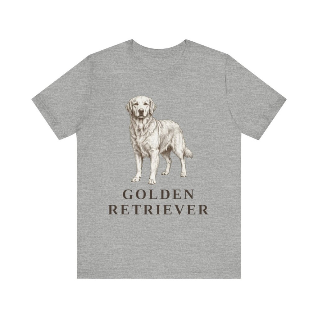 Golden Retriever Lover Shirt, Vintage Dog Sketch Tee, Dog Lover Gift Golden Retriever Lover Shirt, Vintage Dog Sketch Tee, Dog Lover Gift