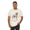 Goldendoodle Dad Shirt, Vintage Dog Sketch Tee, Dog Dad Gift