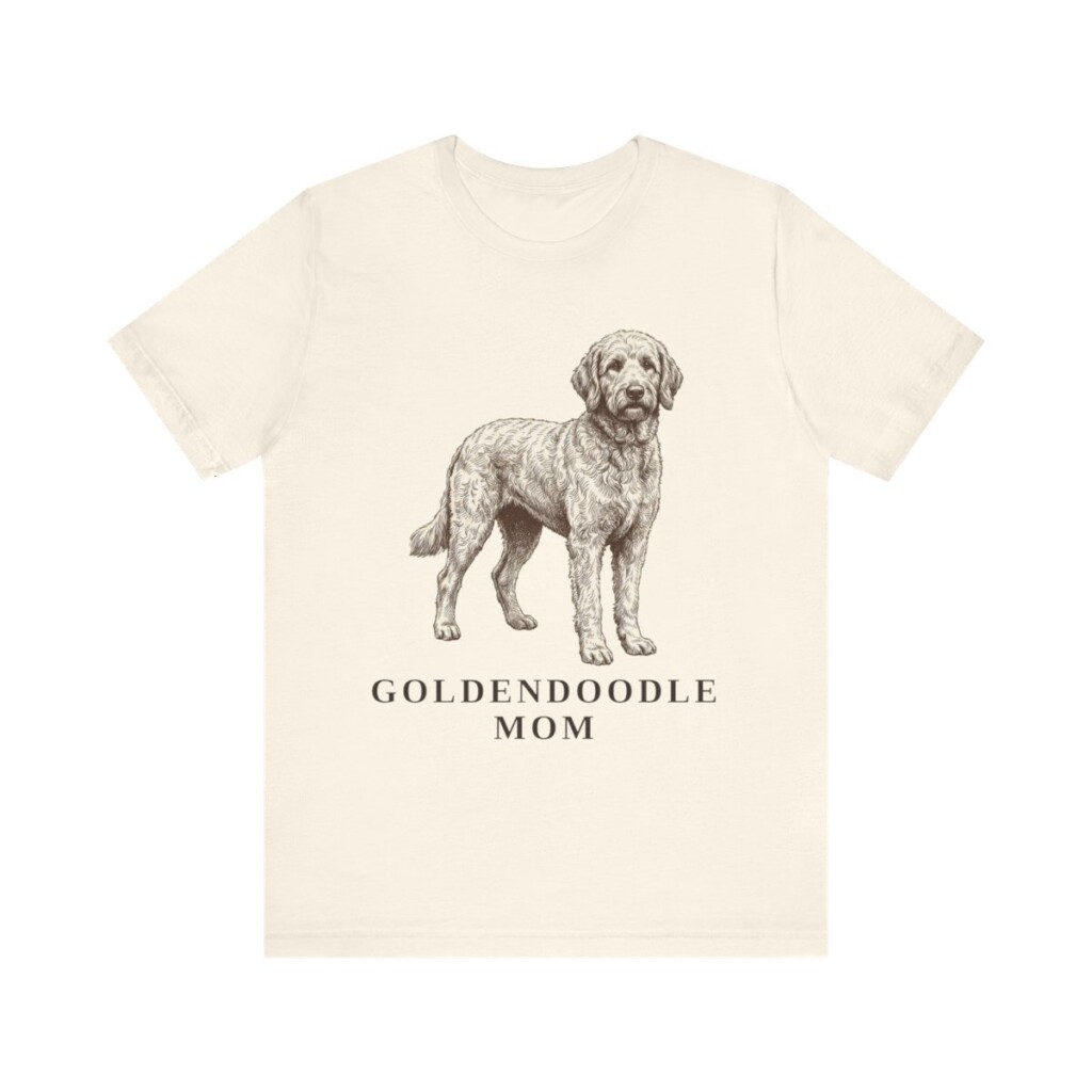 Goldendoodle Mom Shirt, Vintage Dog Sketch Tee, Dog Mom Gift Goldendoodle Mom Shirt, Vintage Dog Sketch Tee, Dog Mom Gift