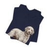 Goldendoodle Lover Shirt, Vintage Dog Sketch Tee, Dog Lover Gift