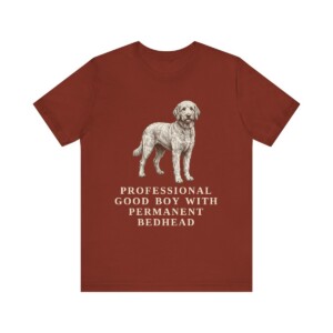 Goldendoodle Humor Shirt, Vintage Dog Sketch Tee, Dog Humor Gift