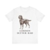 Gordon Setter Dad Shirt, Vintage Dog Sketch Tee, Dog Dad Gift