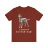Gordon Setter Dad Shirt, Vintage Dog Sketch Tee, Dog Dad Gift