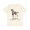 Gordon Setter Dad Shirt, Vintage Dog Sketch Tee, Dog Dad Gift