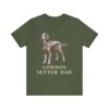 Gordon Setter Dad Shirt, Vintage Dog Sketch Tee, Dog Dad Gift