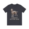 Gordon Setter Dad Shirt, Vintage Dog Sketch Tee, Dog Dad Gift