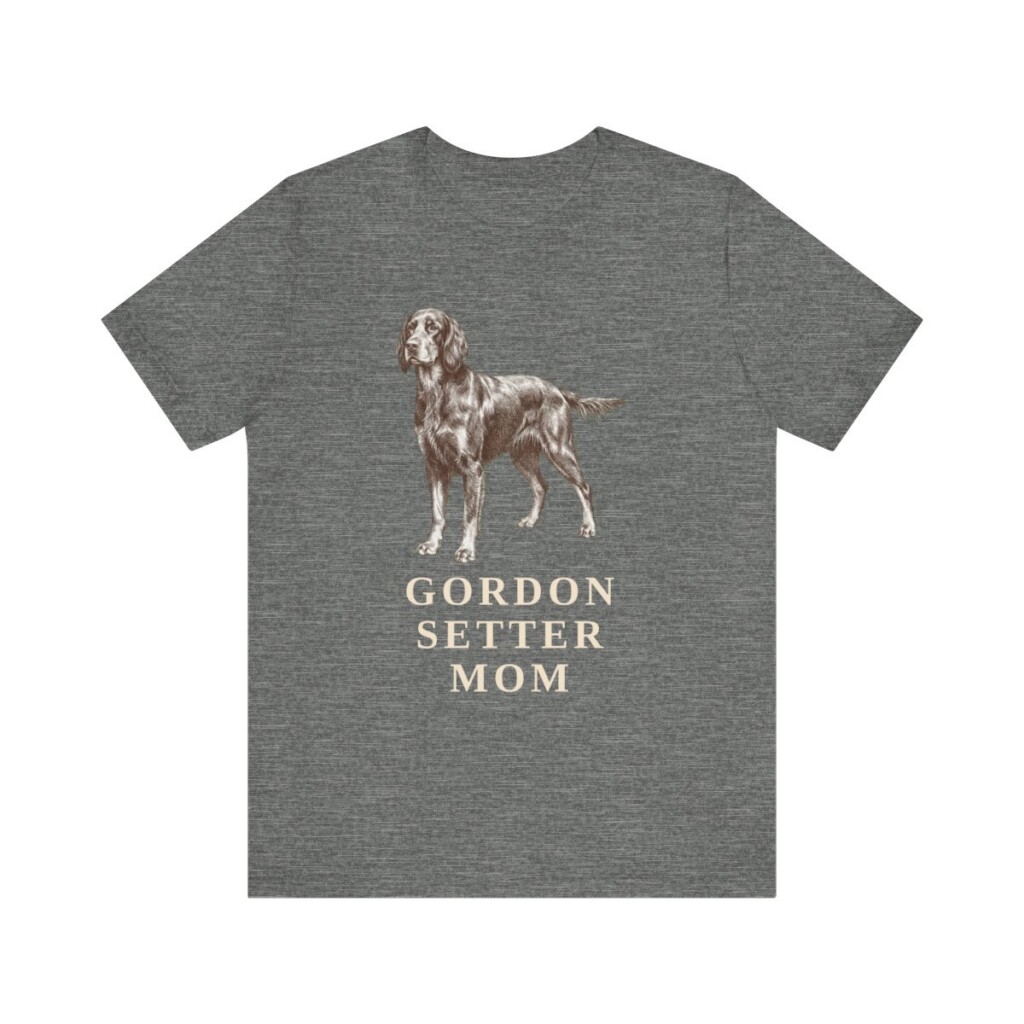 Gordon Setter Mom Shirt, Vintage Dog Sketch Tee, Dog Mom Gift Gordon Setter Mom Shirt, Vintage Dog Sketch Tee, Dog Mom Gift