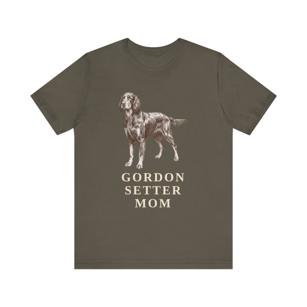 Gordon Setter Mom Shirt, Vintage Dog Sketch Tee, Dog Mom Gift Gordon Setter Mom Shirt, Vintage Dog Sketch Tee, Dog Mom Gift