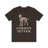 Gordon Setter Lover Shirt, Vintage Dog Sketch Tee, Dog Lover Gift