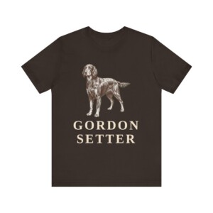 Gordon Setter Lover Shirt, Vintage Dog Sketch Tee, Dog Lover Gift