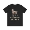 Gordon Setter Lover Shirt, Vintage Dog Sketch Tee, Dog Lover Gift