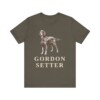 Gordon Setter Lover Shirt, Vintage Dog Sketch Tee, Dog Lover Gift