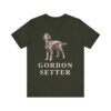 Gordon Setter Lover Shirt, Vintage Dog Sketch Tee, Dog Lover Gift