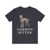 Gordon Setter Lover Shirt, Vintage Dog Sketch Tee, Dog Lover Gift