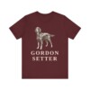 Gordon Setter Lover Shirt, Vintage Dog Sketch Tee, Dog Lover Gift