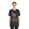 Gordon Setter Lover Shirt, Vintage Dog Sketch Tee, Dog Lover Gift