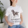 Gordon Setter Lover Shirt, Vintage Dog Sketch Tee, Dog Lover Gift