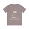 Great Dane Dad Shirt, Vintage Dog Sketch Tee, Dog Dad Gift