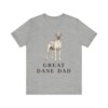 Great Dane Dad Shirt, Vintage Dog Sketch Tee, Dog Dad Gift