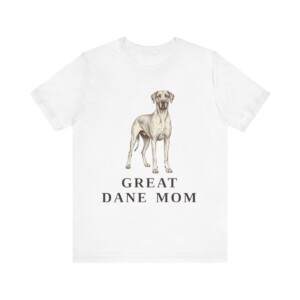Great Dane Mom Shirt, Vintage Dog Sketch Tee, Dog Mom Gift