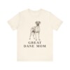 Great Dane Mom Shirt, Vintage Dog Sketch Tee, Dog Mom Gift