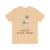 Great Dane Mom Shirt, Vintage Dog Sketch Tee, Dog Mom Gift