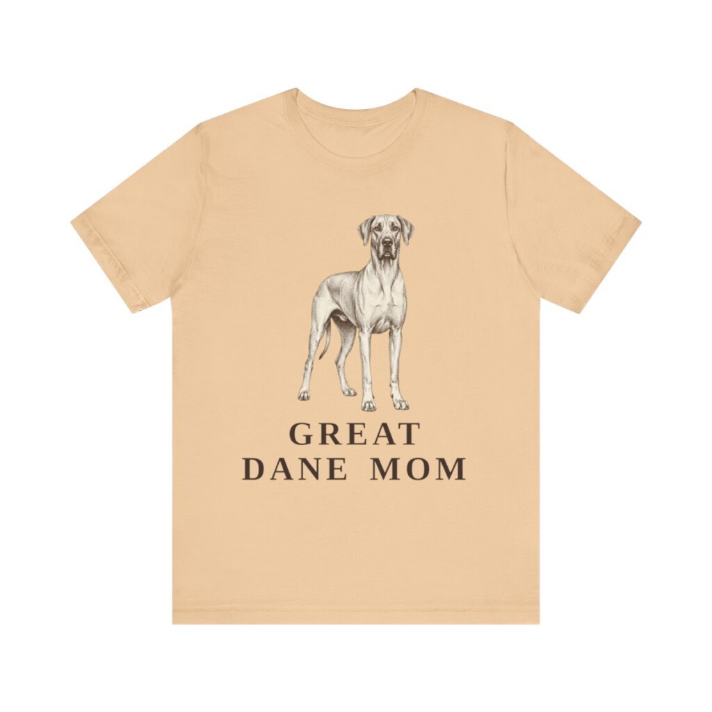 Great Dane Mom Shirt, Vintage Dog Sketch Tee, Dog Mom Gift